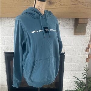 The North Face Men's Teal Hoodie